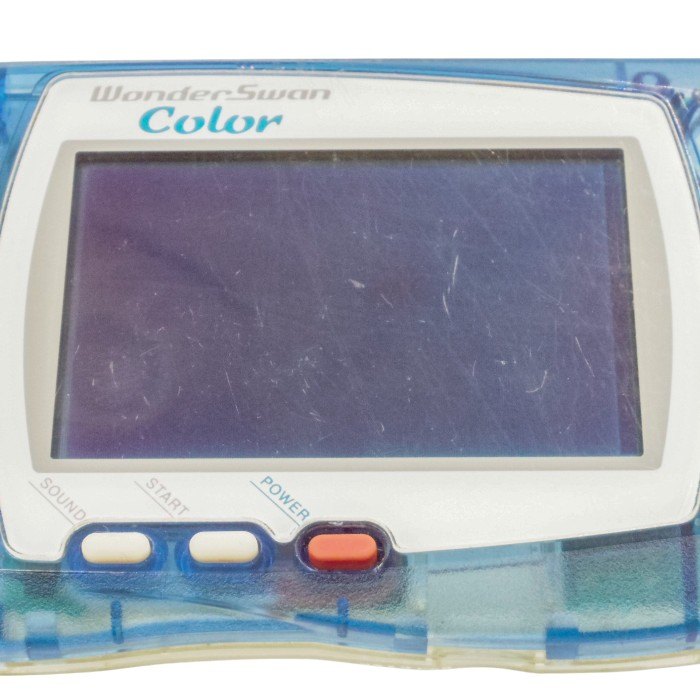 BANDAI ワンダースワン カラー クリスタルブルー WonderSwan Color 中古 a1