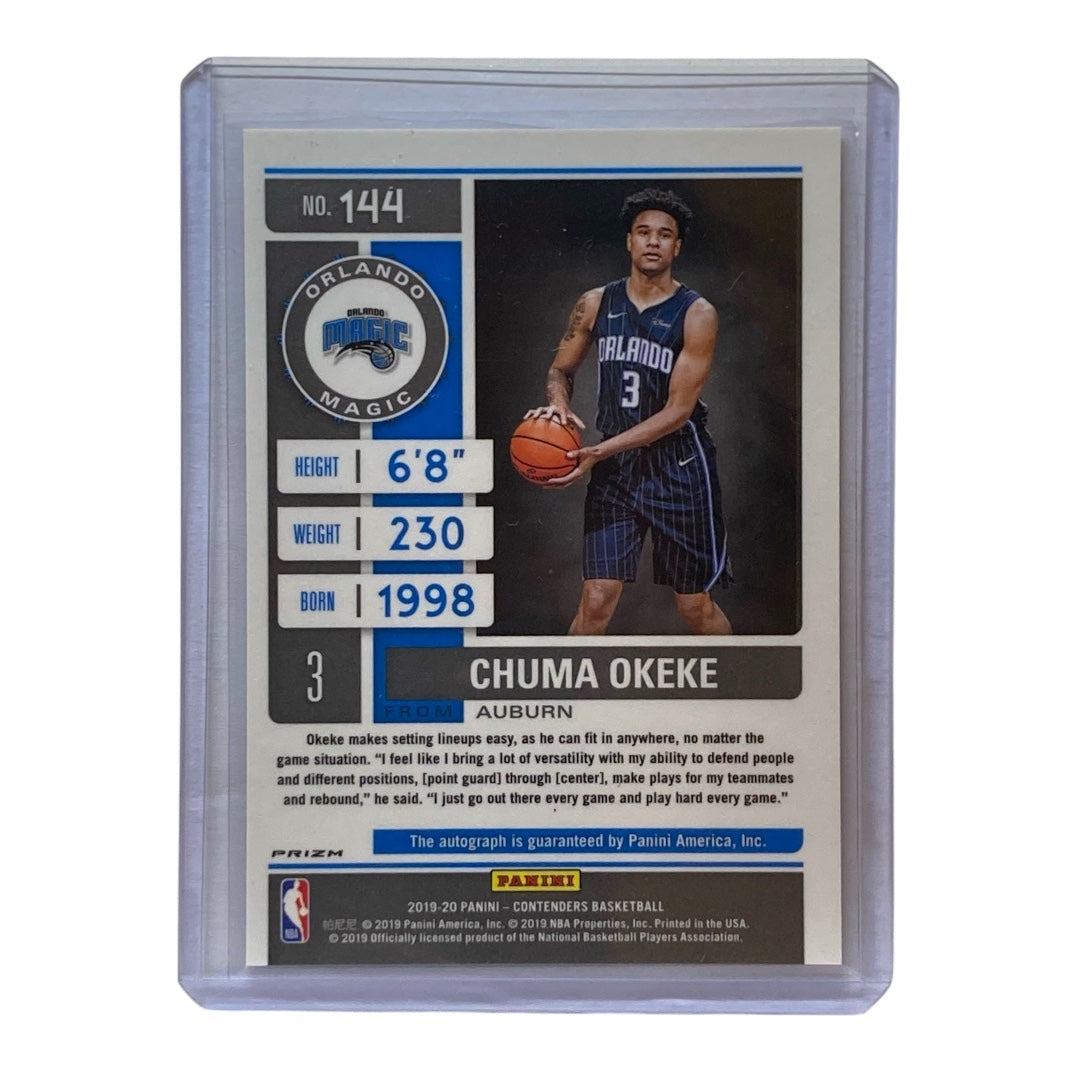 PANINI NBAカード CONTENDERS CHUMA OKEKE MAGIC #144 中古 IT2