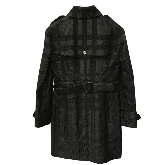 BURBERRY ロンドン バーバリー ロング コート チェック B1A42-254-09 38 トレンチコート アウター 秋 冬 中古 W1