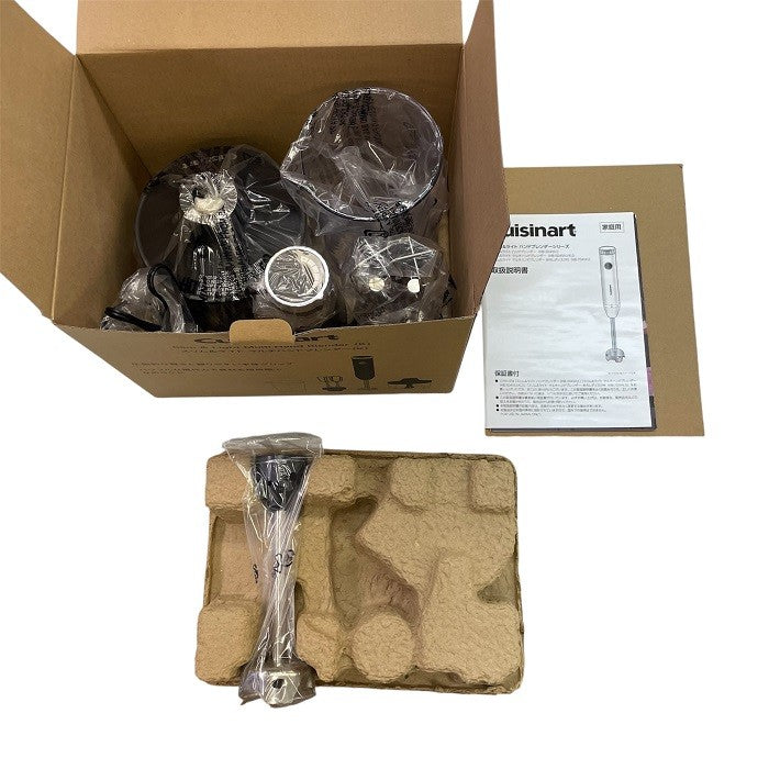 クイジナート スリム & ライト マルチ ハンドブレンダー ブラック HB-504KJ ハンディブレンダー スタイリッシュ 下ごしらえ中古 R1