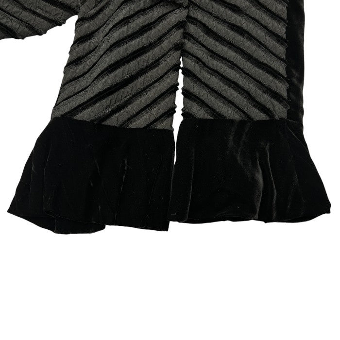 芽風 メフウ センソユニコ ロング コート 32365520 サイズ99 ブラック アウター レディース おしゃれ 秋 冬 中古 W4