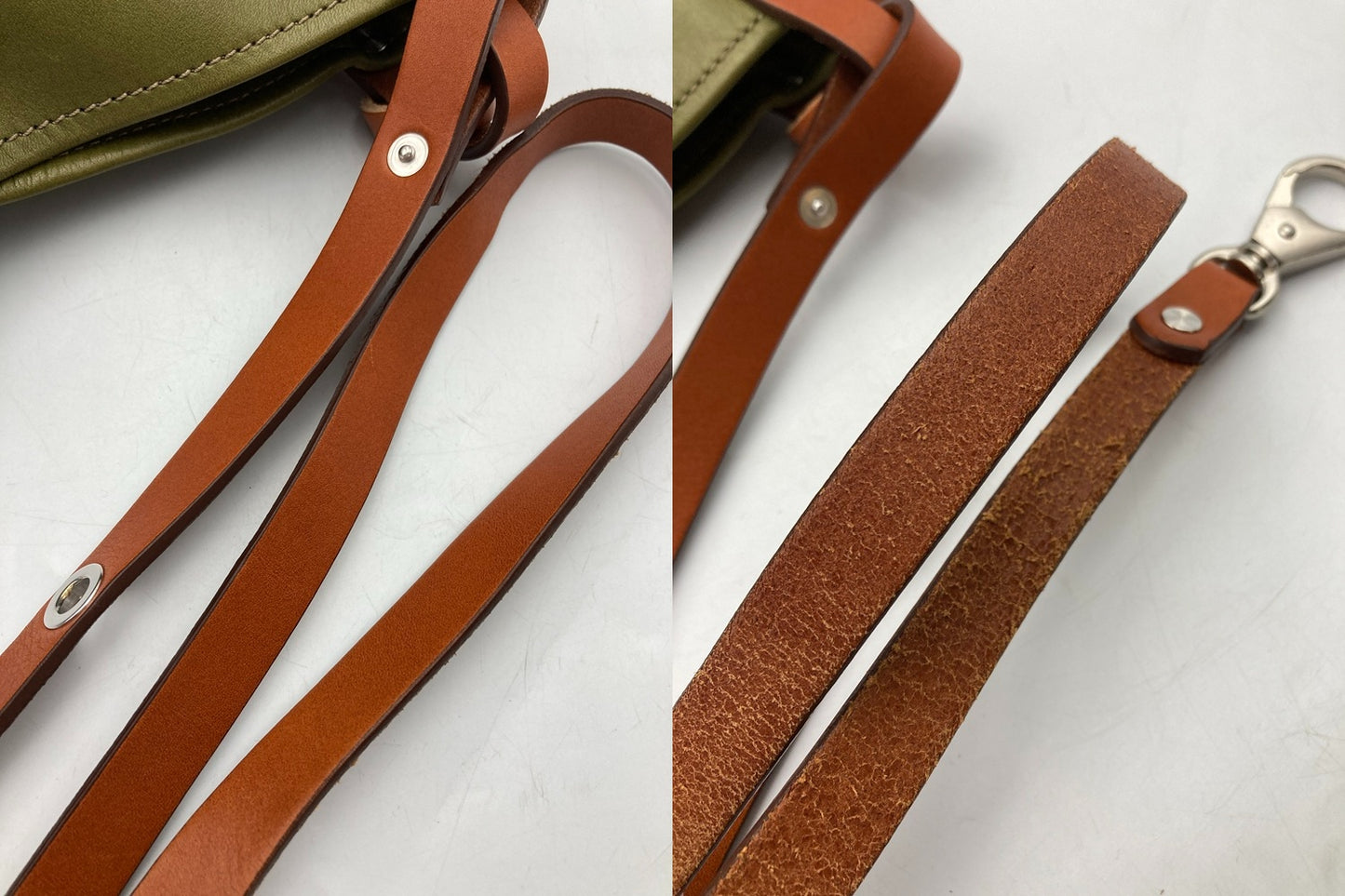 BEAU DESSIN S.A. ボーデッサン ウォッシュ・ガーメント 2WAY ショルダーバッグ WF1810 中古 D4
