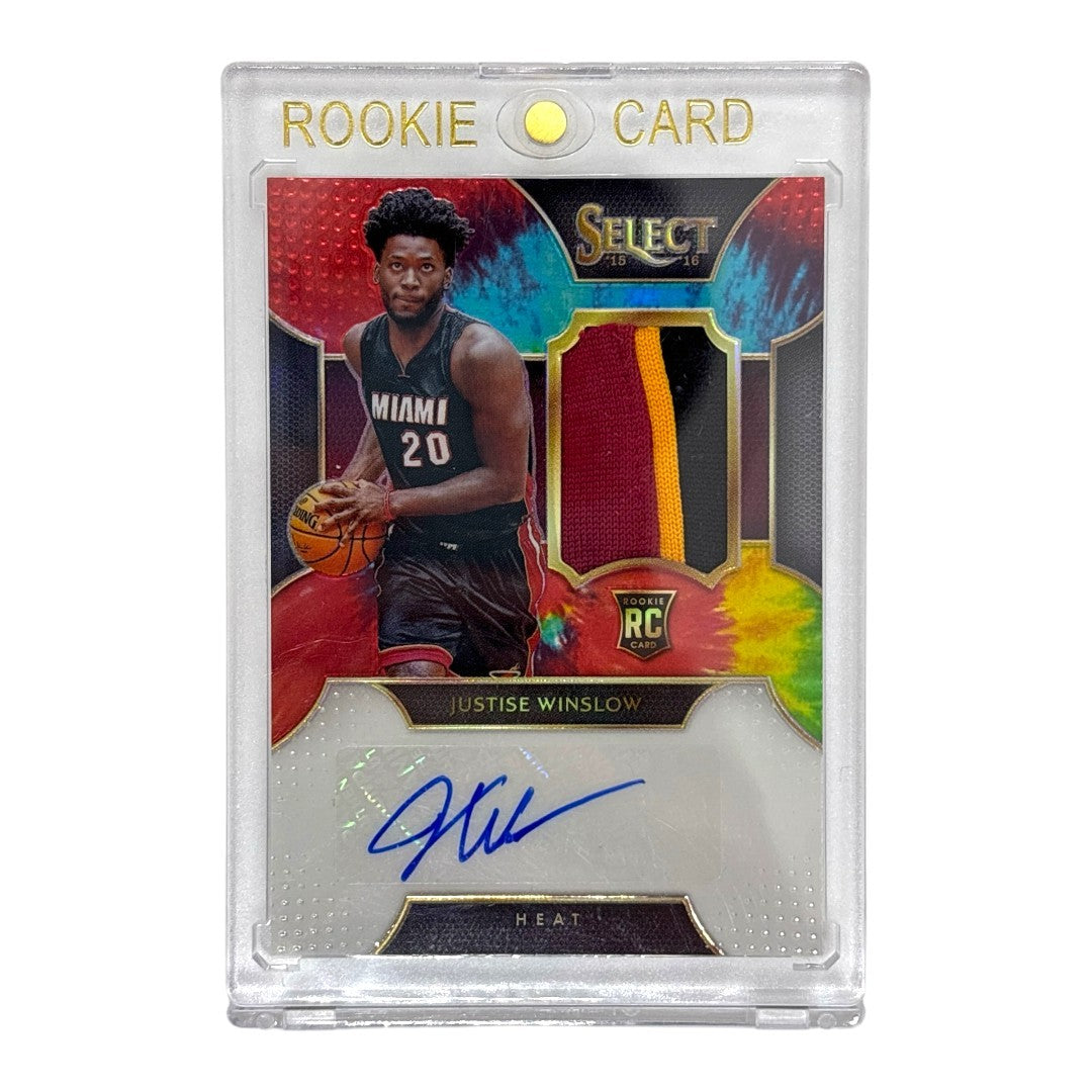 PANINI NBAカード SELECT PRIZM TIE DYE JUSTISE WINSLOW HEAT 07/25 #RA-JWL 中古 IT1