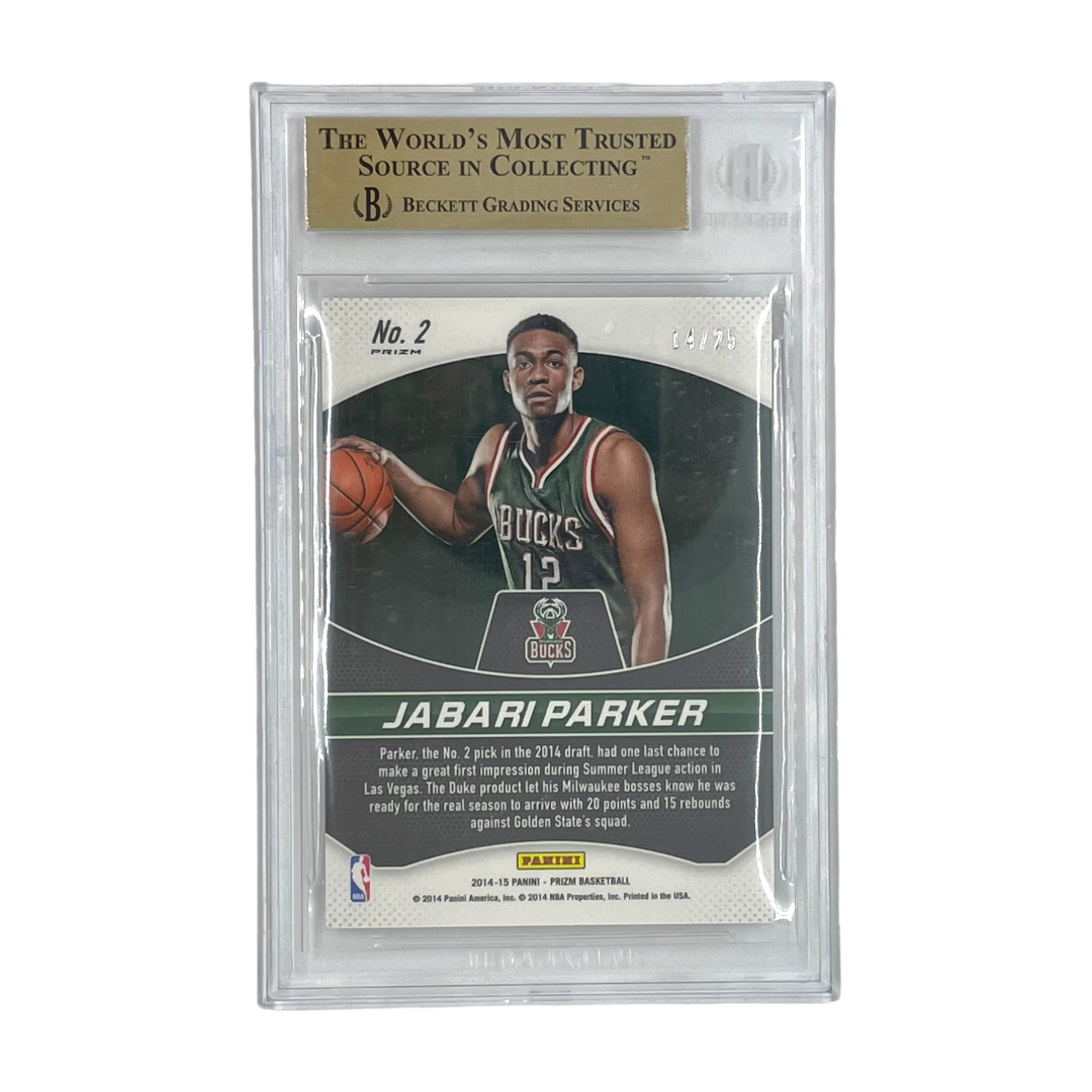 PANINI NBAカード PRIZM GREEN JABARI PARKER 14/25 #2 中古 IT1