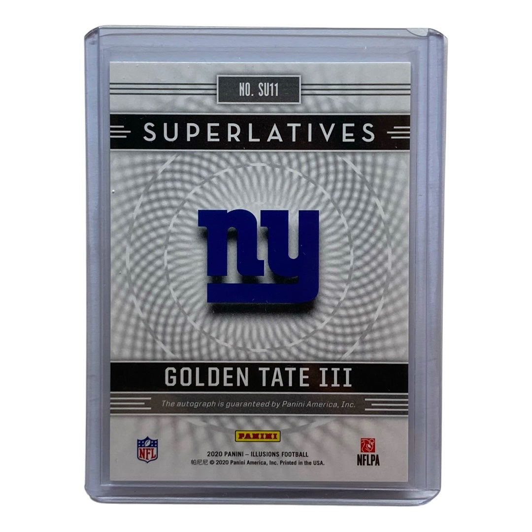 PANINI NFLカード ILLUSIONS GOLDEN TATE III GIANTS 06/10 #SU11 中古 IT2