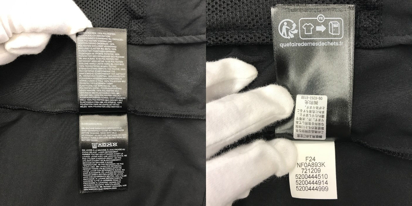 THE NORTH FACE ザノースフェイス マウンテン アスレチックス ジャケット メンズ パーカー ブラック Mサイズ NF0A893K アウター 秋 春 中古 W1