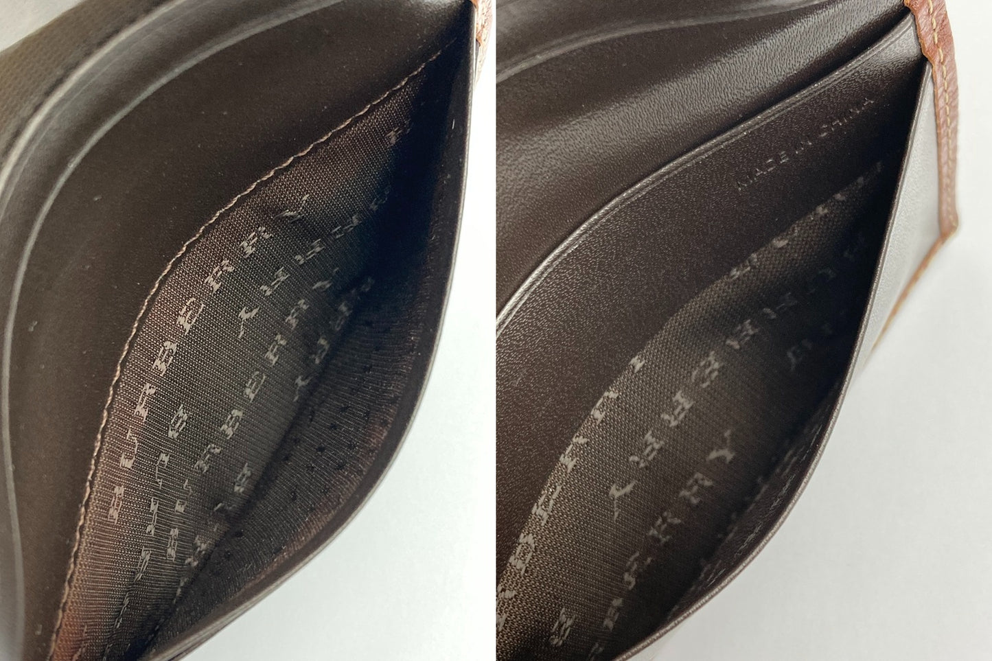 Burberry バーバリー レザー パスケース 定期入れ 中古 D4