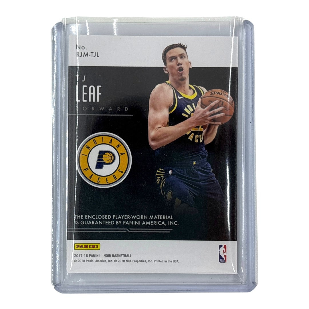 PANINI NBAカード NOIR TJ LEAF PACERS 06/10 #RJM-TJL 中古 IT1