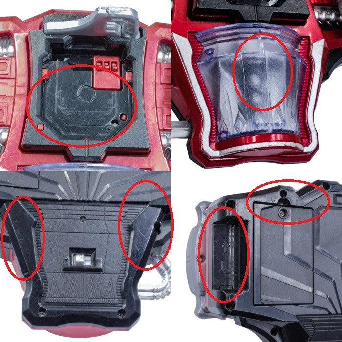 BANDAI 仮面ライダー鎧武 (ガイム) 変身ベルト DXゲネシスドライバー&メロンエナジーロックシード 中古 a1