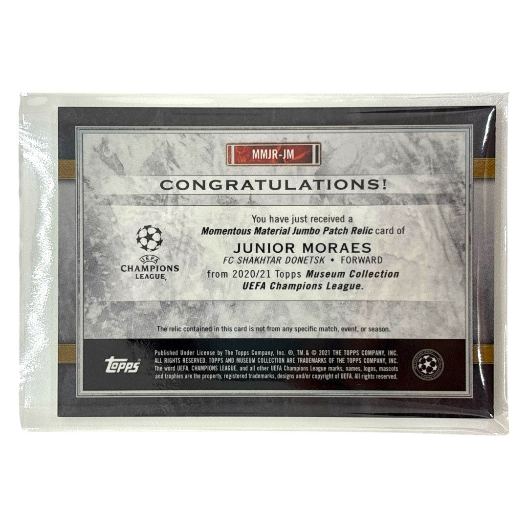 TOPPS サッカーカード MUSEUM COLLECTION JUNIOR MORAES SHAKHTAR DONETSK 015/150 #MMJR-JM 中古 IT1