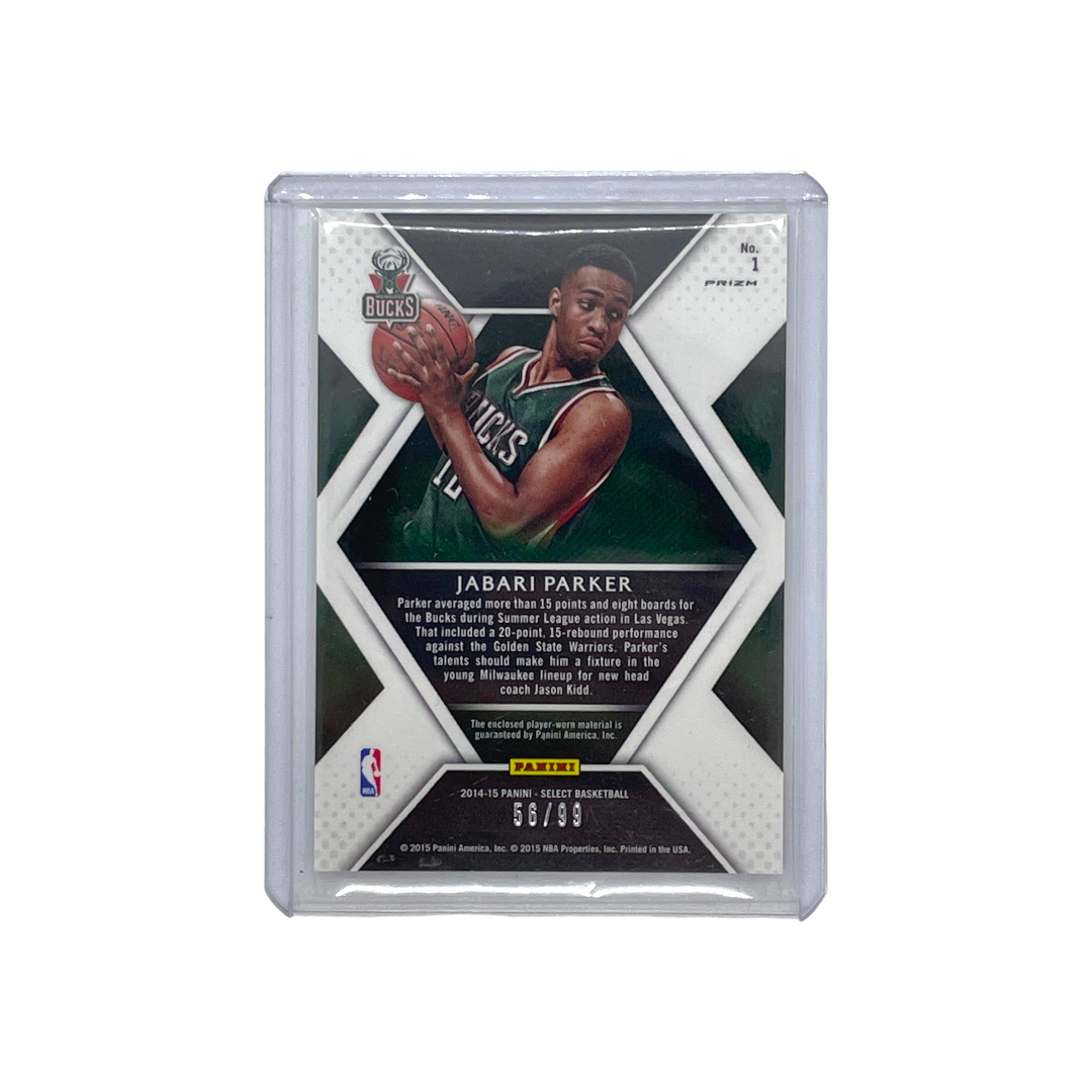PANINI NBAカード SELECT ROOKIE SWATCHES PRIZM BLUE JABARI PARKER 56/99 #1 中古 IT1