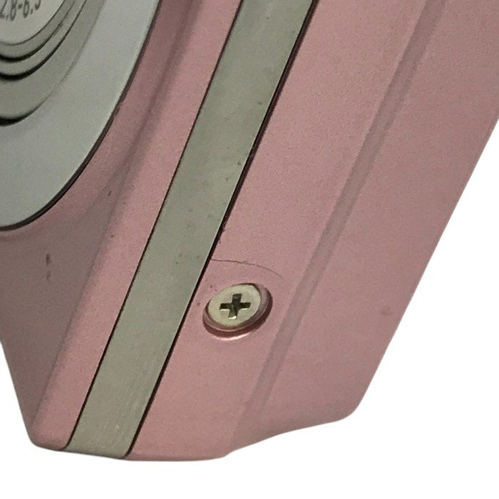 CASIO EXILIM コンパクト デジタルカメラ ピンク 光学5倍ズーム USB充電 EX-ZS5PK 中古 T1
