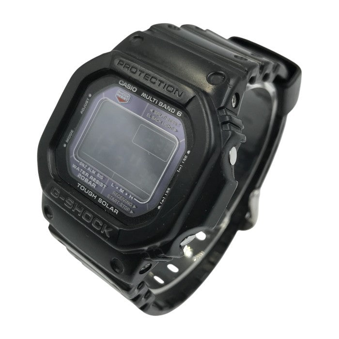 CASIO カシオ G-SHOCK 腕時計 メンズ クォーツ タフソーラー 電波 デジタル 反転液晶 ブラック GW-M5610U-1BJF 中古 T1