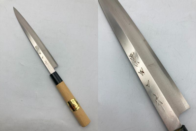 粟田口 包丁 3本セット 三徳 菜切 柳刃 中古 D4