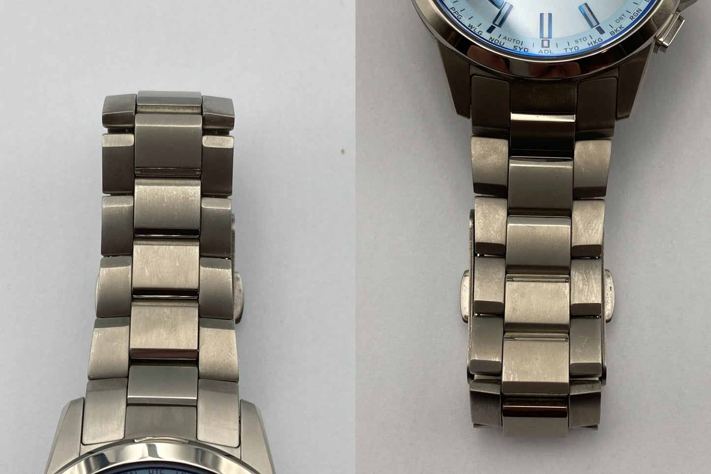 CASIO カシオ OCEANUS オシアナス 3hands model スマートアクセス搭載 腕時計 OCW-T150-2AJF 中古 D4