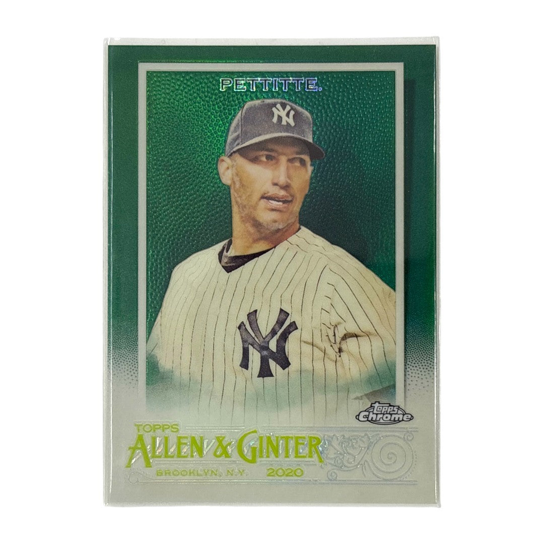 TOPPS MLBカード CHROME ALLEN & GINTER ANDY PETTITTE NEW YORK YANKEES 86/99 #39 中古 IT1