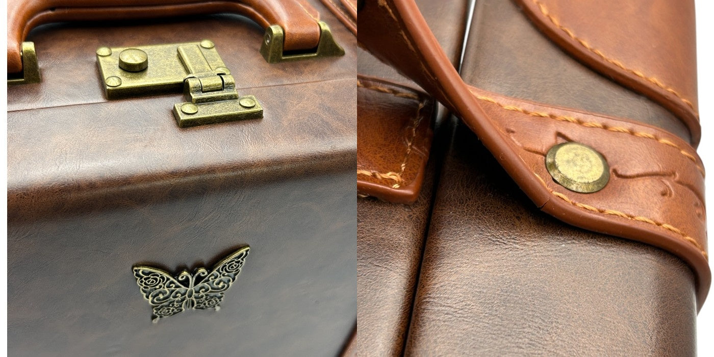 axes femme アクシーズファム トランク ショルダー バッグ 鞄 ハンドバッグ レディース 2WAY ブラウン 中古 W4