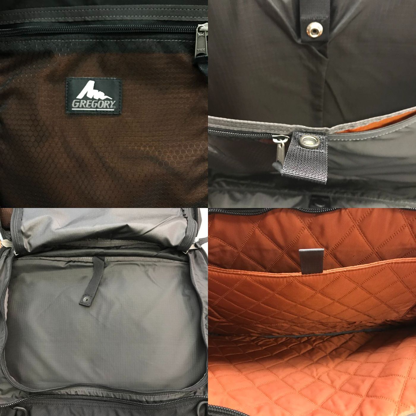 GREGORY グレゴリー カバートオーバーナイトミッション ブリーフケース メンズ 3way リュック/ショルダー ビジネス ブラック GM74678 中古 T1