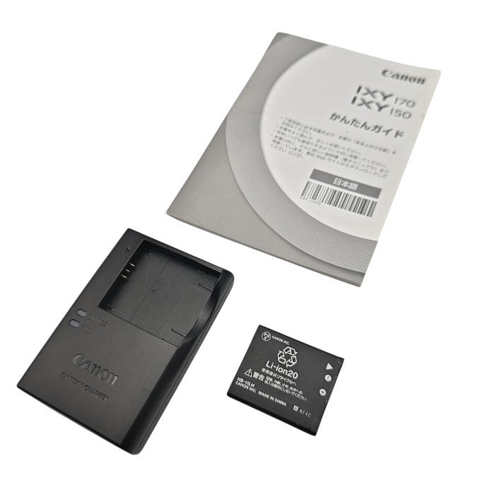 Canon キャノン 2050万画素 光学12倍ズーム IXY170 デジタルカメラ PC2195 中古 H4