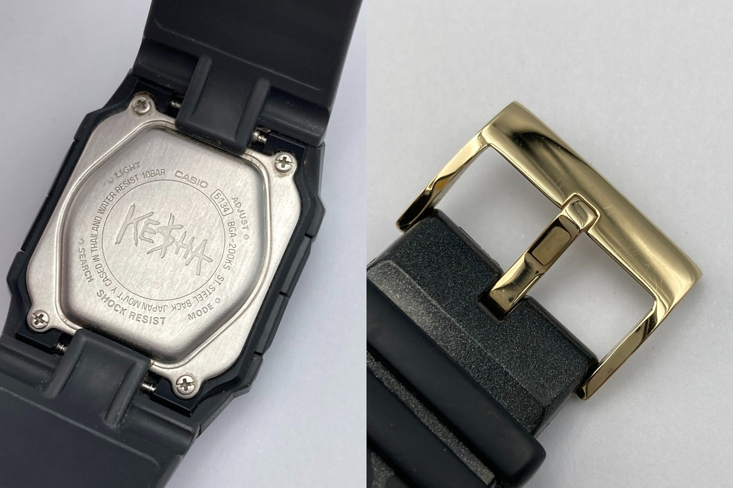 CASIO Baby-G KE$HA(KESHA ) カシオ ベビージー×ケシャ コラボ 腕時計 BGA-200KS-1EJR 中古 D4
