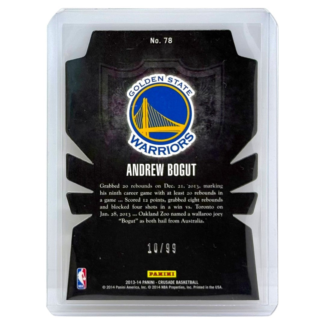 PANINI NBAカード CRUSADE DIE-CUT ANDREW BOGUT GOLDEN STATE WARRIORS /99 #78 中古 IT1