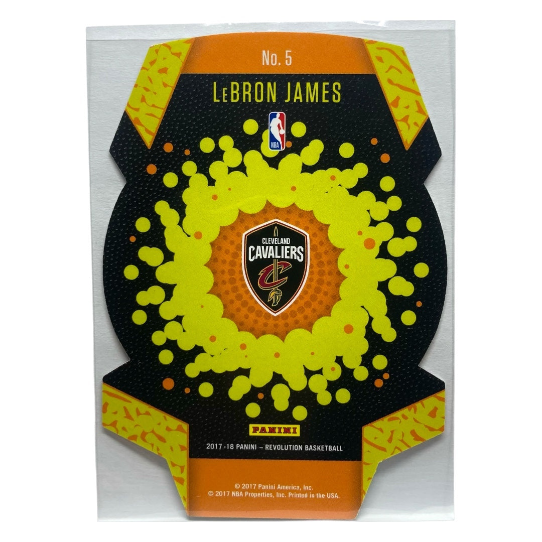 PANINI NBAカード REVOLUTION DIE-CUT LEBRON JAMES CAVALIERS #5 中古 IT2