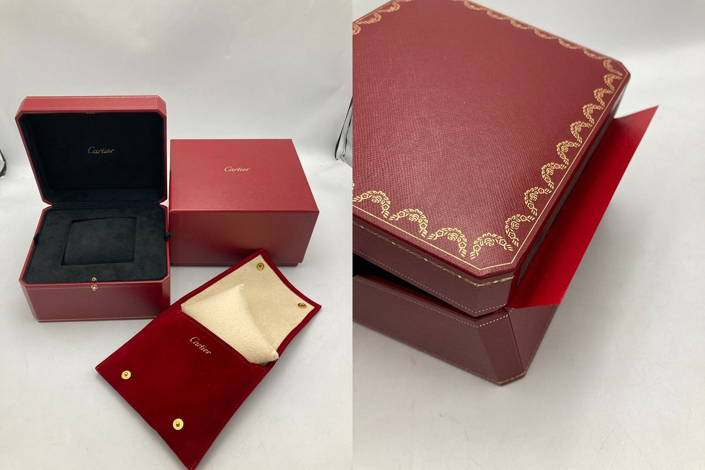 Cartier サントス ドゥ カルティエ クロノグラフ XL WSSA0017 自動巻 腕時計 中古 D4