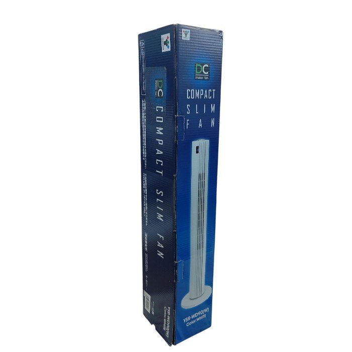 YAMAZEN 山善 風量8段階 DCモーター搭載 ハイポジション スリムファン YSR-WD90(W) 中古 H4