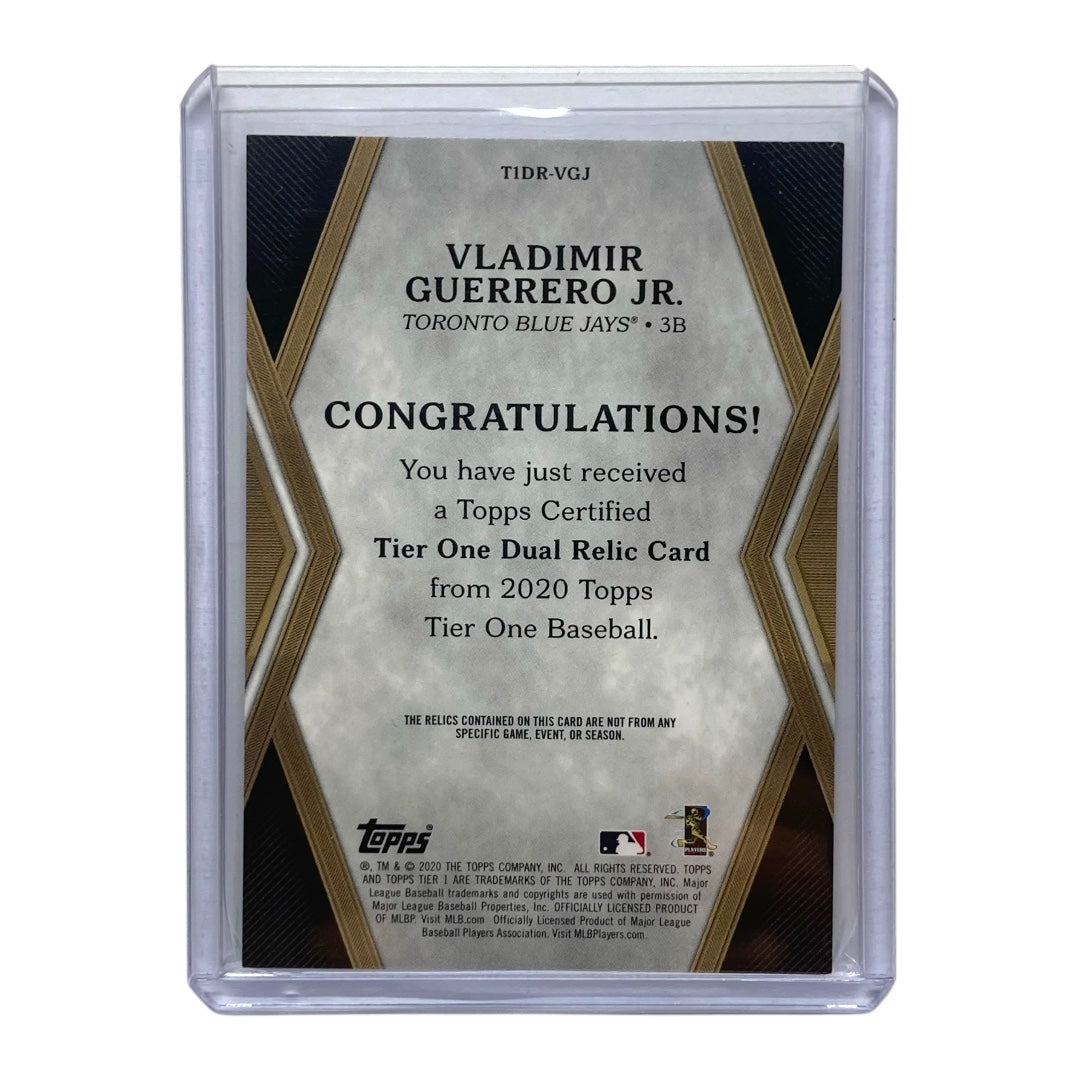 TOPPS MLBカード TIER ONE VLADIMIR GUERRERO JR. BLUE JAYS 03/25 #T1DR-VGJ 中古 IT2