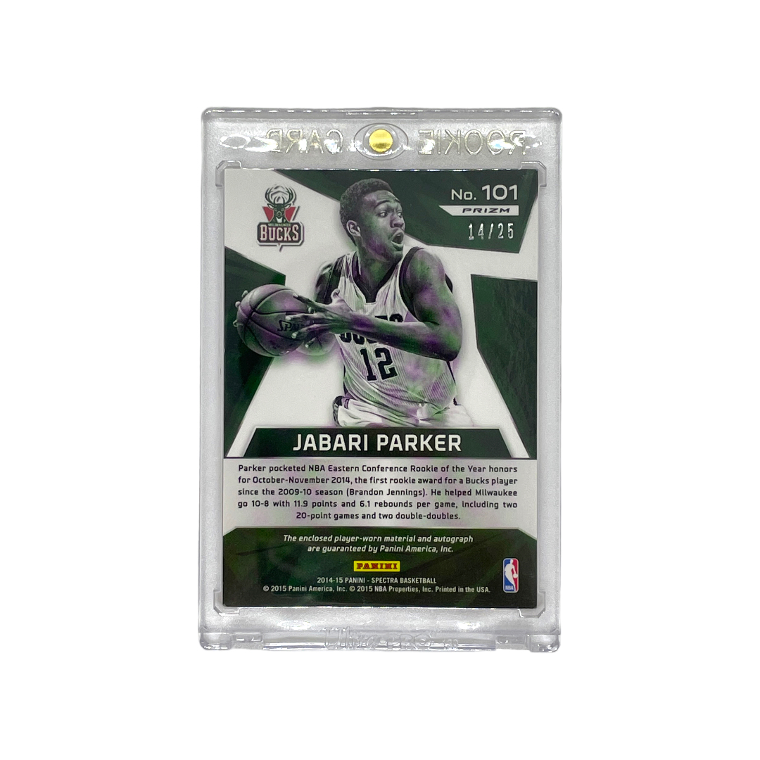 PANINI NBAカード SPECTRA PRIZM ORANGE JABARI PARKER 14/25 #101 中古 IT1