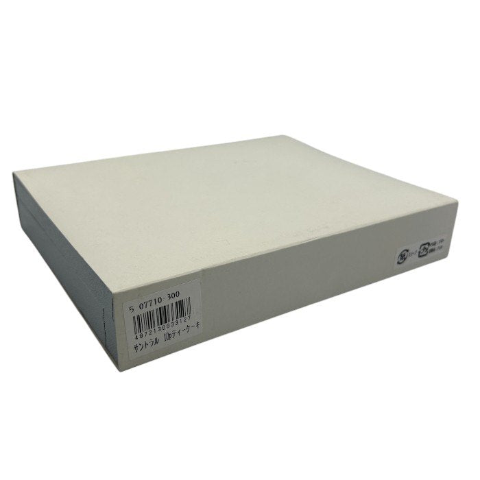 未使用品 LUCKY WOOD サントラル 10P ティーケーキ スプーン フォーク セット ラッキーウッド カトラリー デザート 洋食器 中古 W4