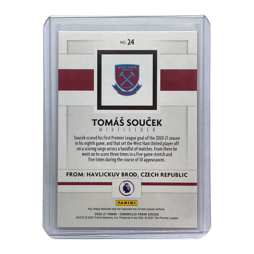PANINI サッカーカード CHRONICLES PANINI TOMAS SOUCEK WEST HAM INITED 19/23 #24 中古 IT2