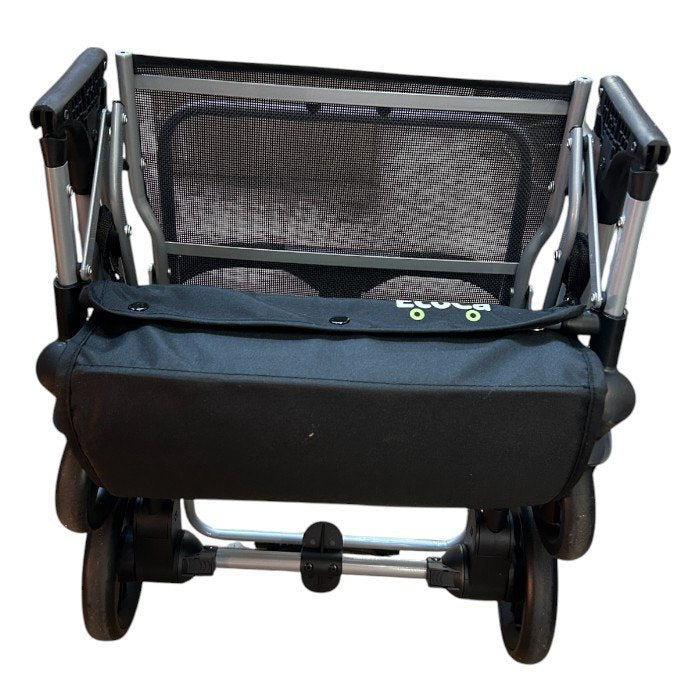 EcoCa エコカ 折りたたみ ショッピングカート スタンダードモデル ブラック 買い物 マイバッグ カート 中古 W4