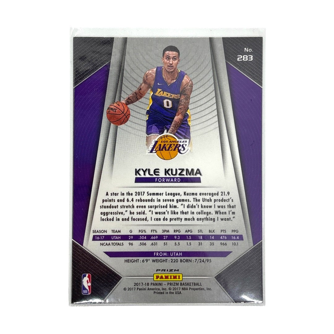 PANINI NBAカード PRIZM KYLE KUZMA LAKERS #283 中古 IT1