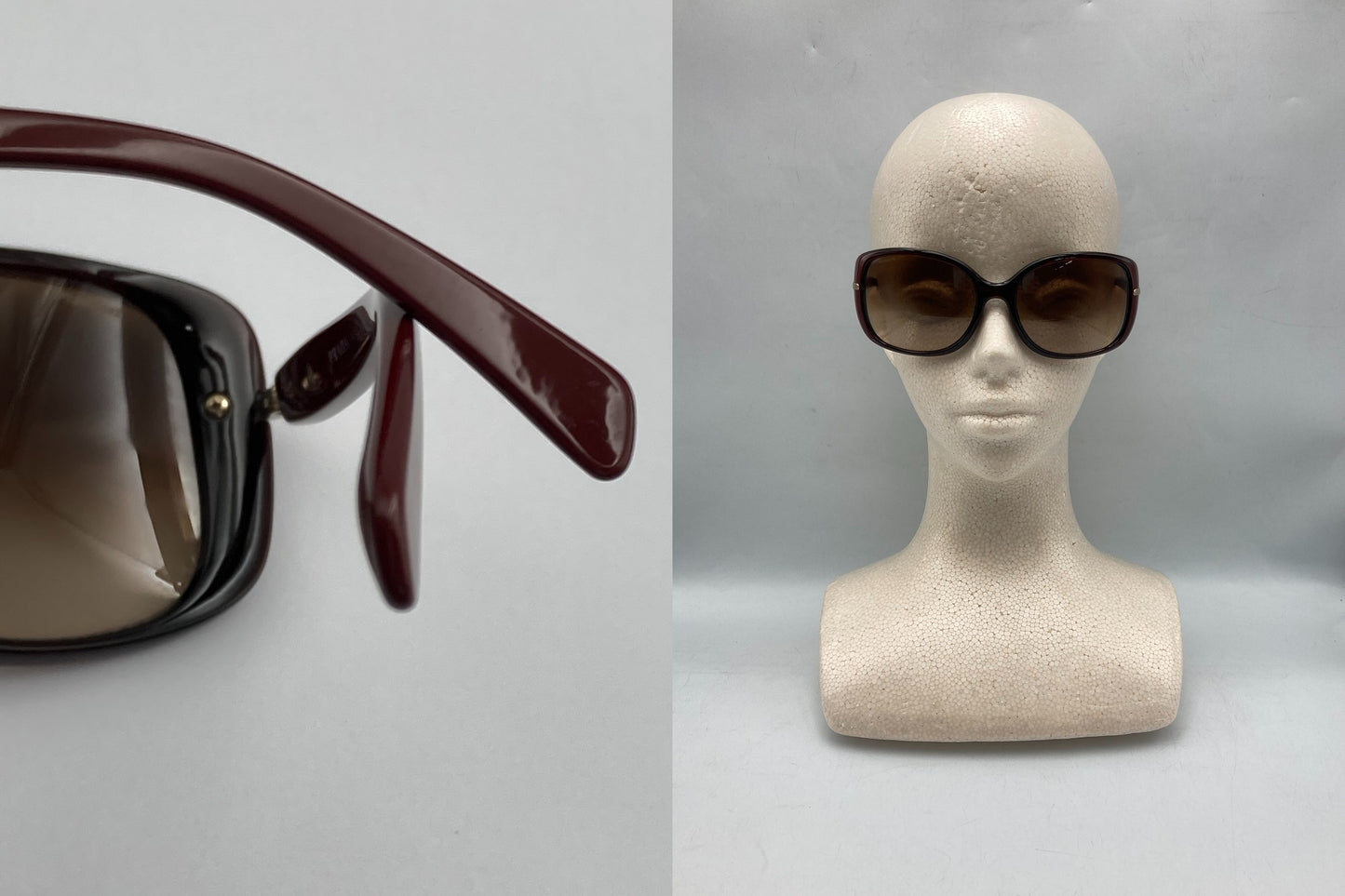 PRADA プラダ フルリム サングラス レディース 中古 D4