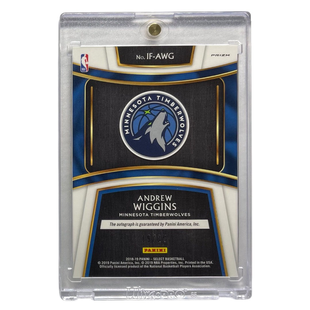 PANINI NBAカード SELECT PRIZM ANDREW WIGGINS MINNESOTA TIMBERWOLVES /25 #IF-AWG 中古 IT2