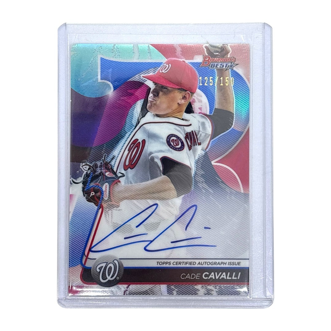 TOPPS MLBカード BOWMAN'S BEST CADE CAVALLI WASHINGTON NATIONALS 125/150 #B20-CC 中古 IT1