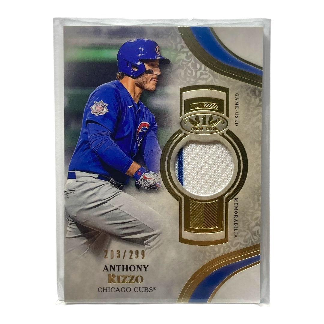 TOPPS MLBカード TIER ONE ANTHONY RIZZO CUBS 203/299 #T1R-AR 中古 IT2