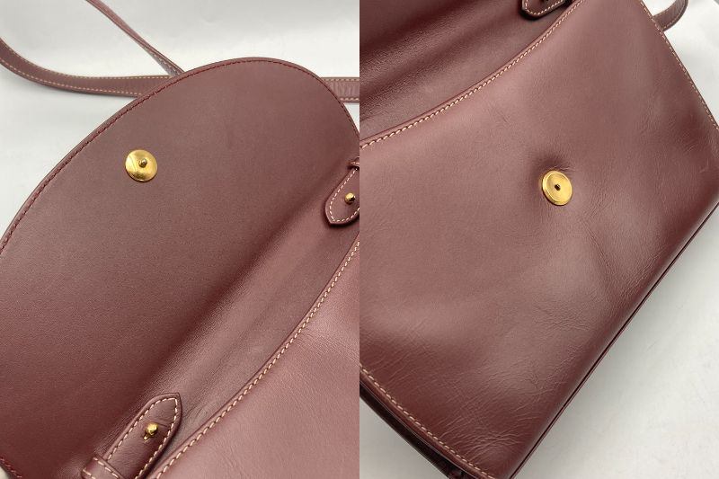 Cartier カルティエ マストライン 2WAY ショルダーバッグ クラッチバッグ 中古 D4