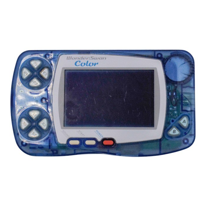 BANDAI ワンダースワン カラー クリスタルブルー WonderSwan Color 中古 a1