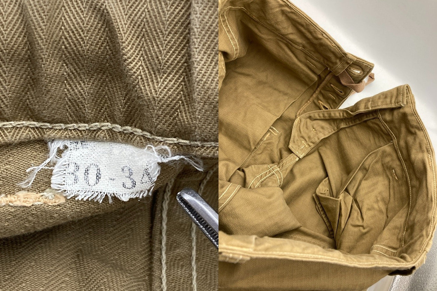 FREEWHEELERS フリーホイーラーズ UNION SPECIAL OVERALLS KRAFTY ミリタリーパンツ サイズ30×34 メンズ 中古 D4