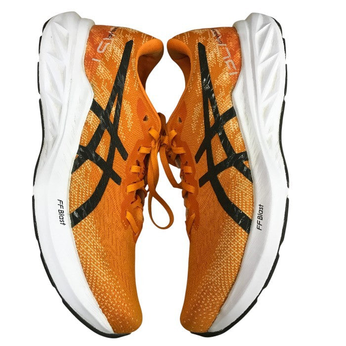 ASICS アシックス DYNABLAST3 ランニングシューズ メンズ オールシーズン オレンジ 26㎝ 101B460 中古 N1