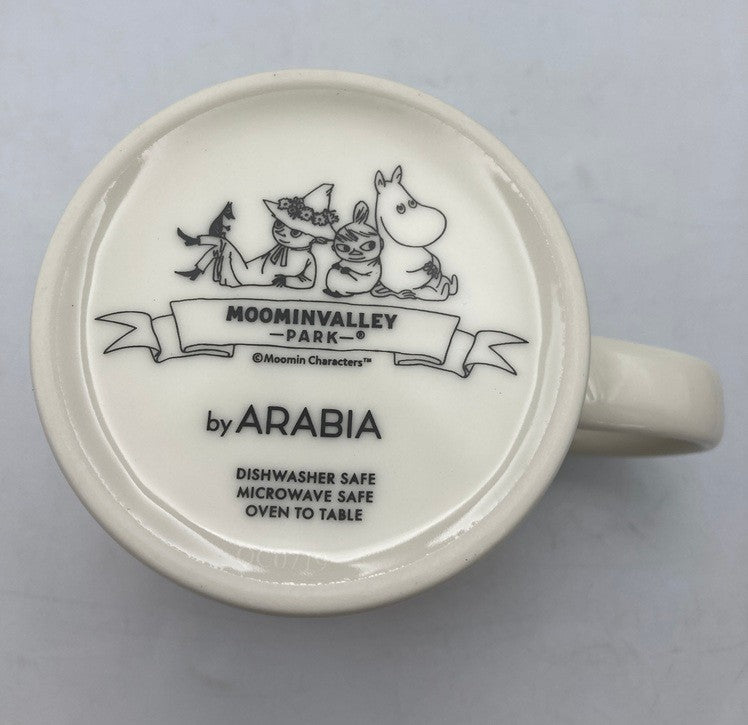 ARABIA アラビア ムーミンマグ ムーミンバレーパーク限定 300ml 中古 D4
