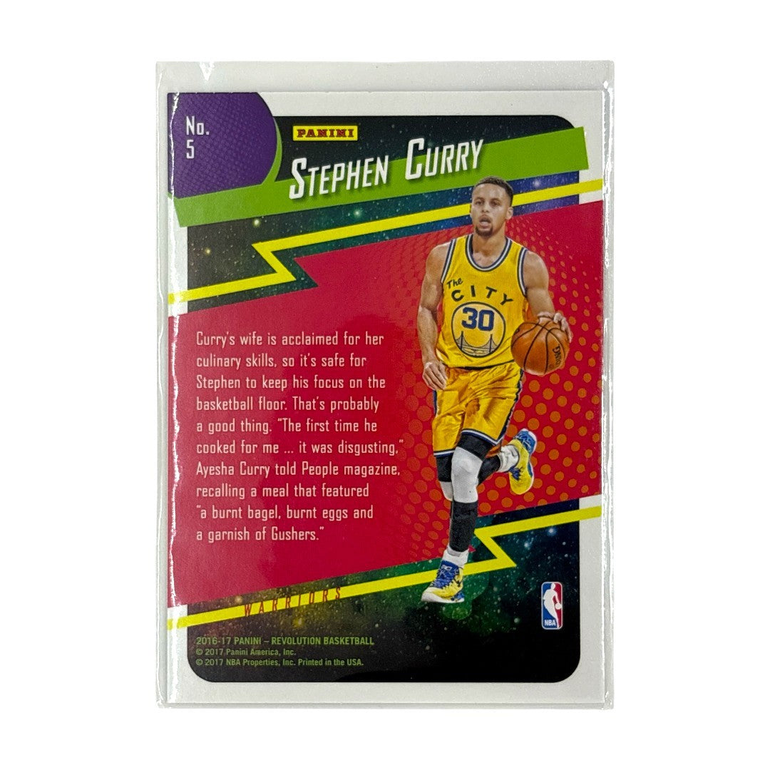 PANINI NBAカード REVOLUTION STEPHEN CURRY WARRIORS #5 中古 IT1