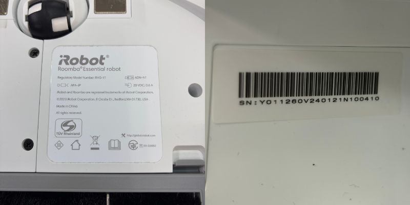 iRobot アイロボット Roomba ルンバ Combo Essential robot Y011260 RVG-Y1 掃除機 ロボットクリーナー 吸引 水拭き 充電式 中古 W1