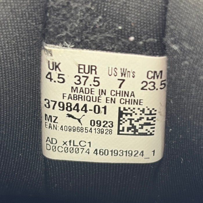 PUMA プーマ ヒョウ柄 スニーカー 379844-01 23.5cm 靴 シューズ レオパード レディース 厚底 中古 W4
