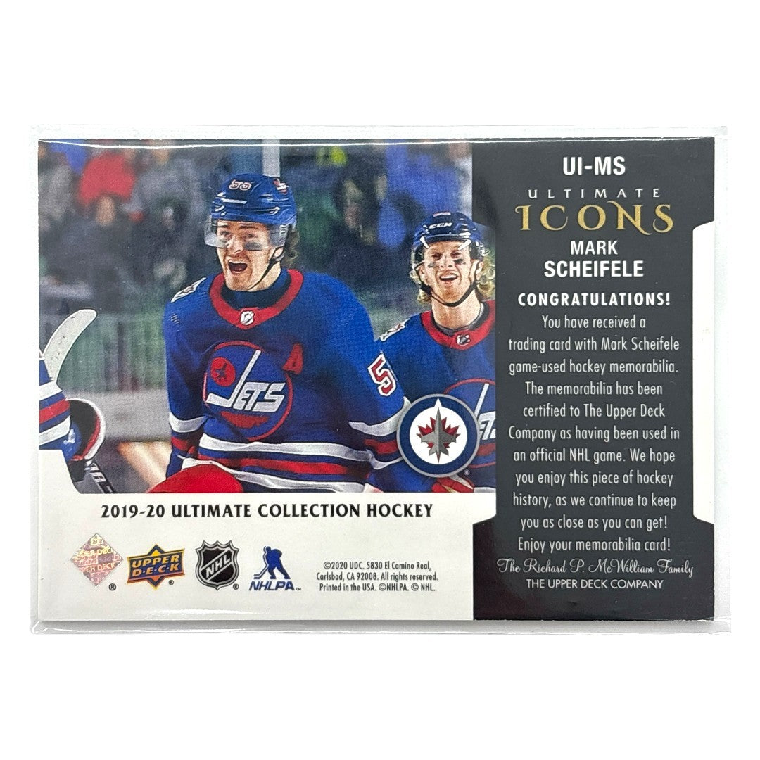 UPPER DECK NHLカード ULTIMATE COLLECTION MARK SCHEIFELE WINNIPEG JETS #UI-MS 中古 IT1