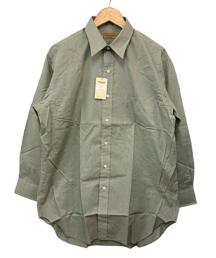 Paul Stuart ポールスチュアート チェック 長袖シャツ サイズ42R 中古 D4
