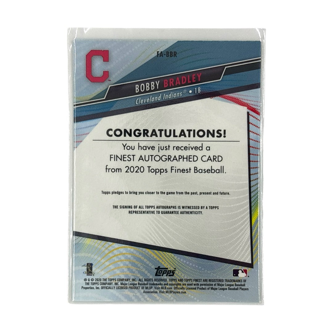 TOPPS MLBカード FINEST BOBBY BRADLEY CLEVELAND INDIANS 07/99 #FA-BBR 中古 IT1