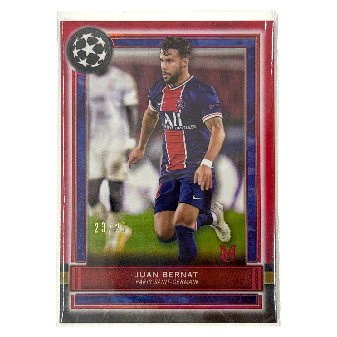TOPPS サッカーカード MUSEUM COLLECTION JUAN BERNAT PARIS SAINT-GERMAIN 23/25 #52 中古 IT1